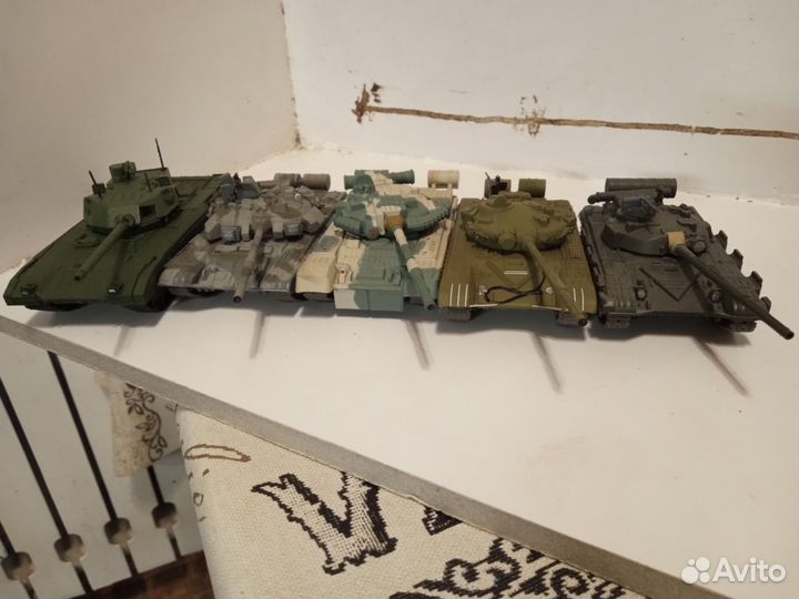 Модели танков 1:72