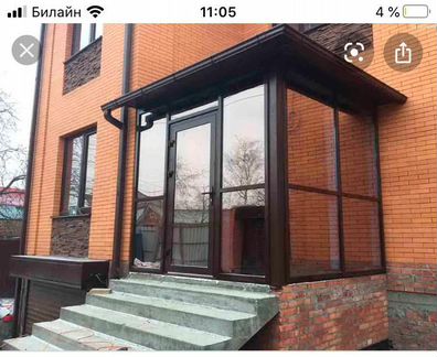 Входная группа окна