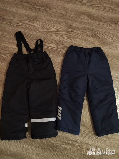 Зимние брюки для мальчика