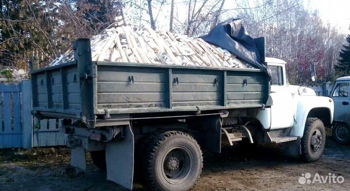 Дрова с доставкой зилом от 6м3