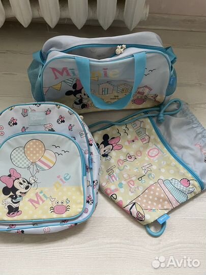 Рюкзак мешок для сменки и дорожная сумка