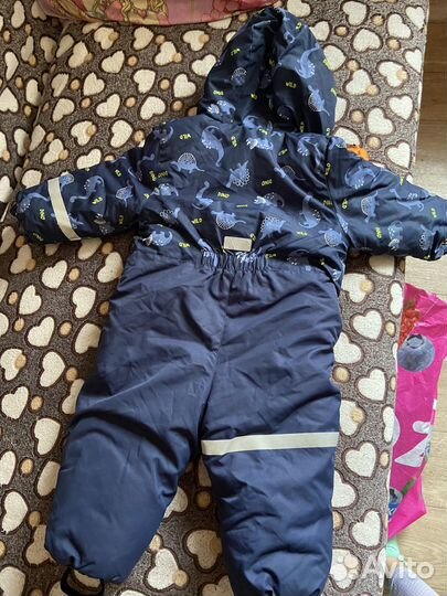 Зимний комбинезон для мальчика 92