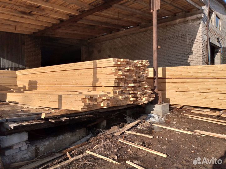 Пиломатериал всех размеров от 2м-6м + брус