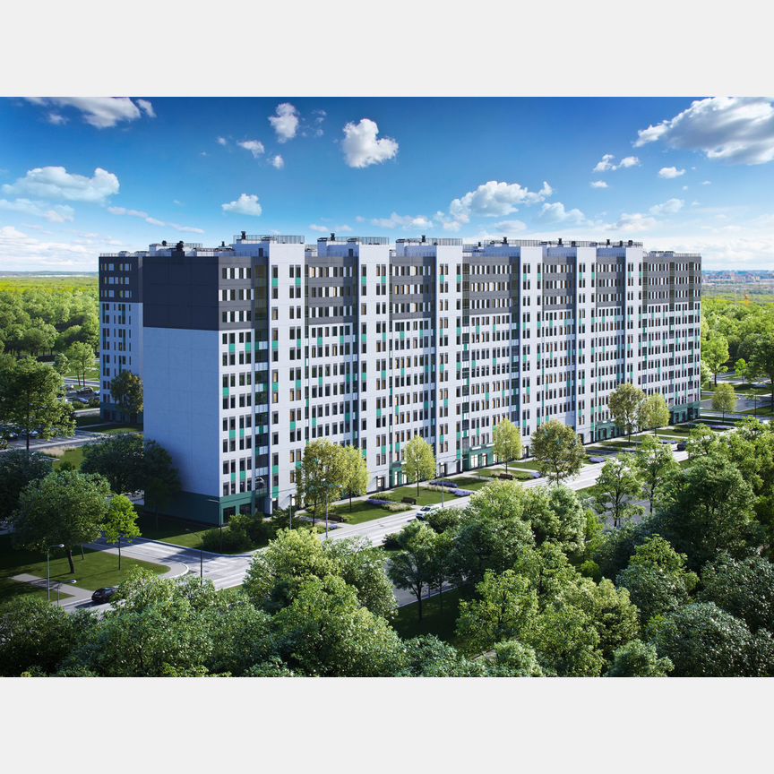 2-к. квартира, 57 м², 9/12 эт.