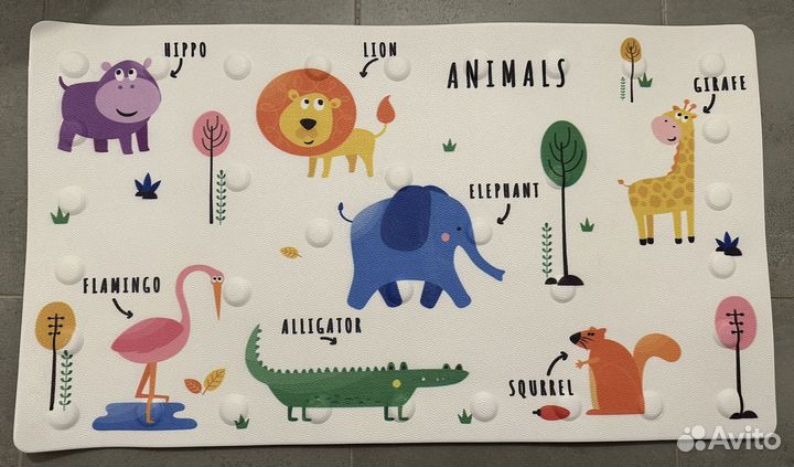 Детский коврик для ванной