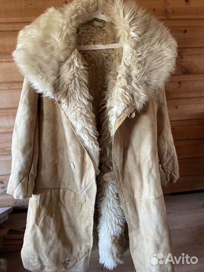 Дублёнка, армейский тулуп овечий