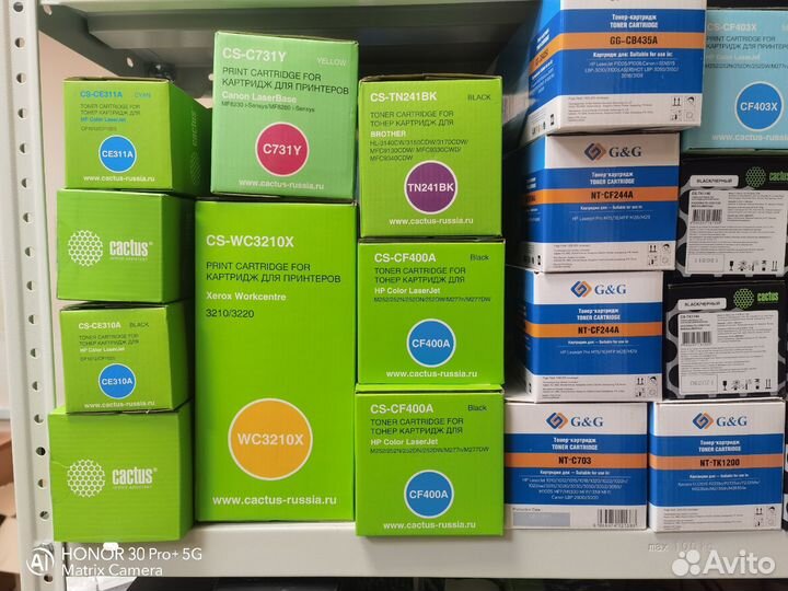 Картриджи лазерные разные модели