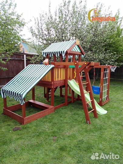 Детская площадка скалодром сетка-лазанка