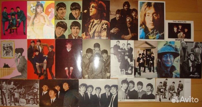 Открытки звёзд рок и поп музыки