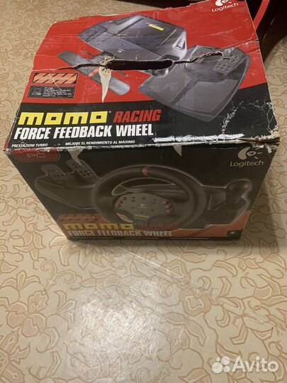 Руль logitech momo racing