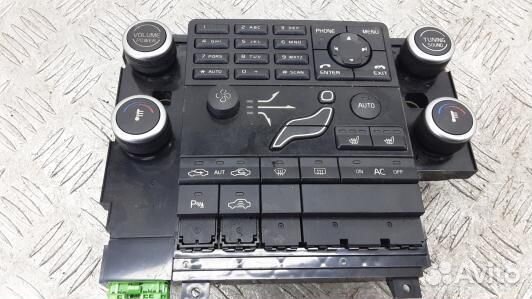 Блок управления печки и климат-контроля volvo V70