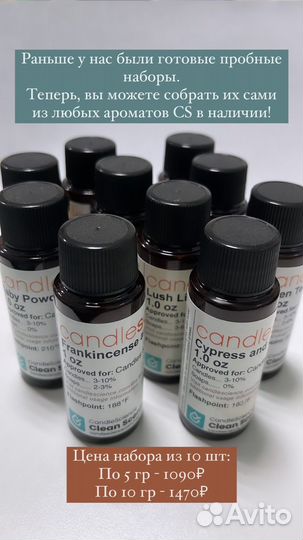 Отдушки Candlescience (США)