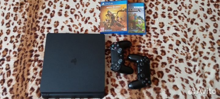 Игровая приставка ps4 slim 500 gb
