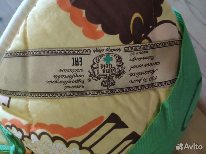 Детское постельное белье шерсть lama gold