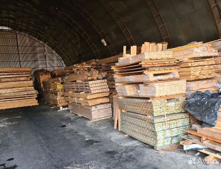 Площадка для лестниц из лиственницы 40 x 1000 x 25