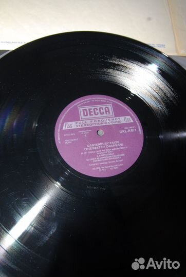 Caravan – Canterbury Tales 2LP UK 1976 первый NM