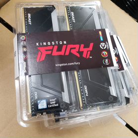 Оперативная память DDR4 16Gb Fury RGB 2x8Gb