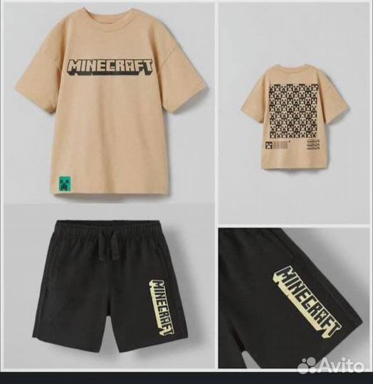 Костюм майнкрафт Zara для мальчика 104,110
