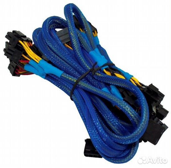 Блок питания Ginzzu MC1000 14CM 80 plus Bronze мод