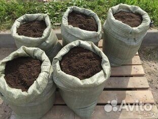 Навоз конский и коровий перегной биогумус торф