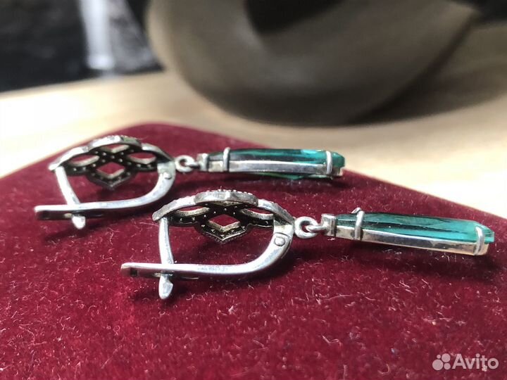 К.3126 Серьги серебро 925пр. 4,02гр