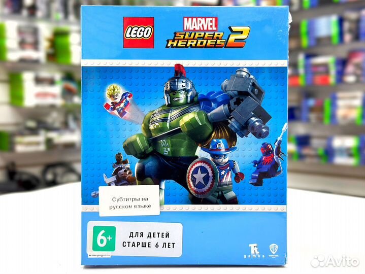 Lego Marvel Super Heroes 2 (PS4) обложка 2 NEW