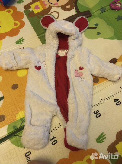 Комбинезон -зайчик 56