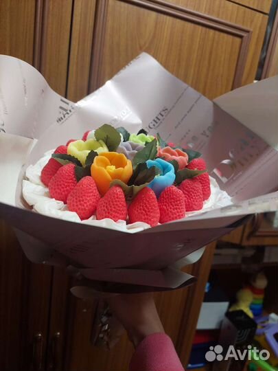 Букет из мыла