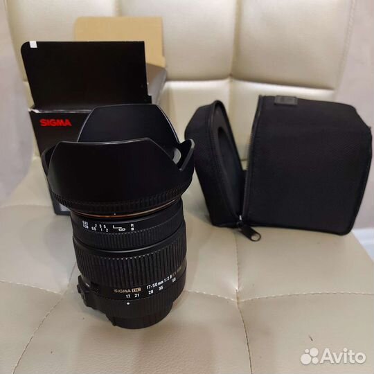 Объектив sigma 17 50 для nikon