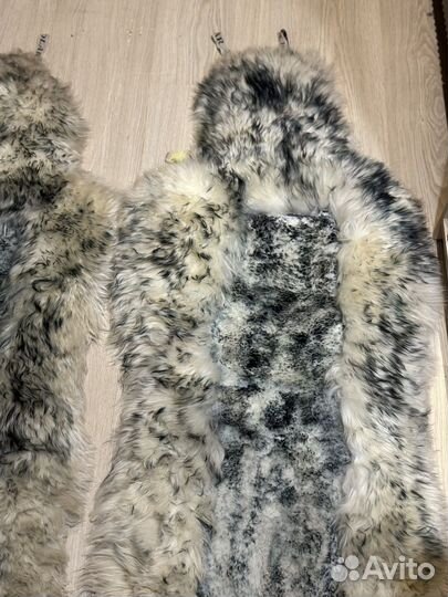 Меховые накидки на сидения в машину из овчины