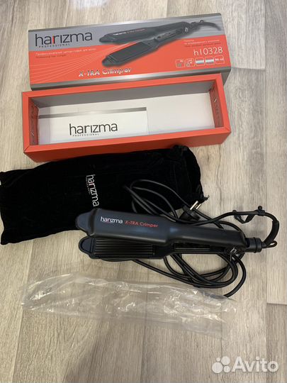 Щипцы - гофре для волос harizma hl 0328