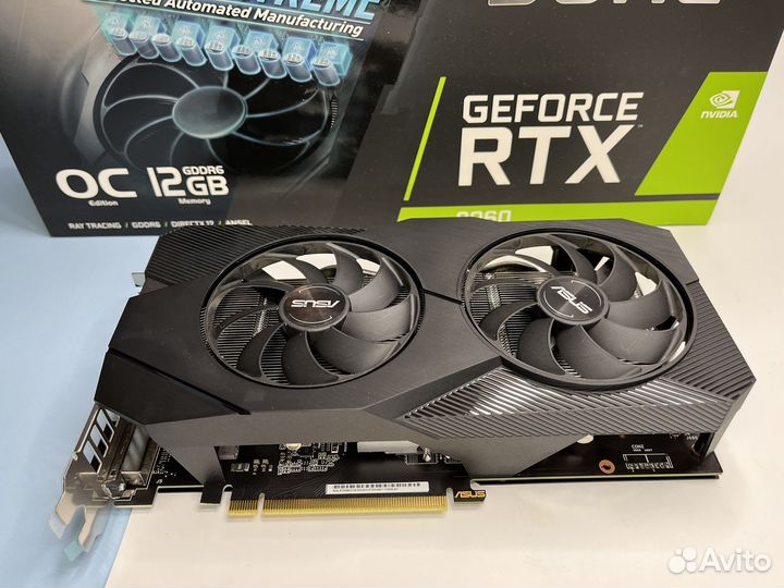 Видеокарта Asus RTX2060 12GB