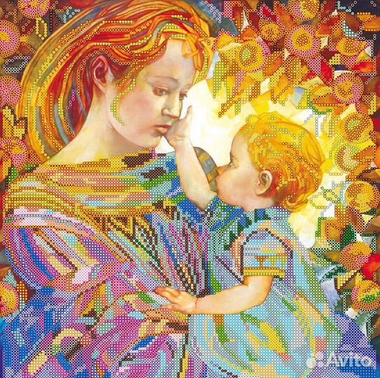 Схема для вышивания Мамуля