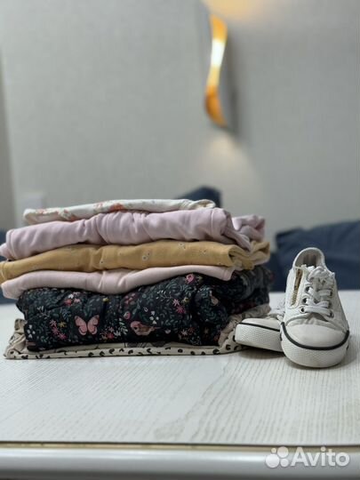 Пакет вещей на девочку размер 86-92