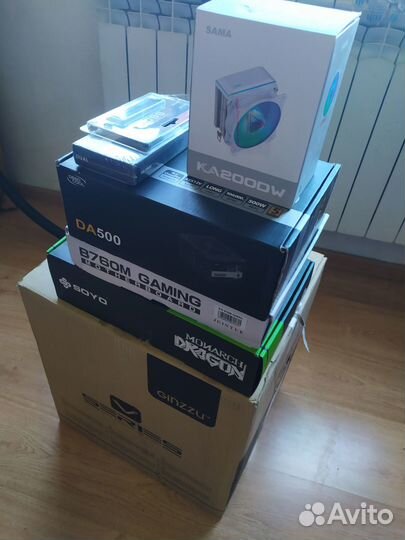 Mini ITX Intel i5-12400F/ RX 6600 8gb /DDR4 32 gb