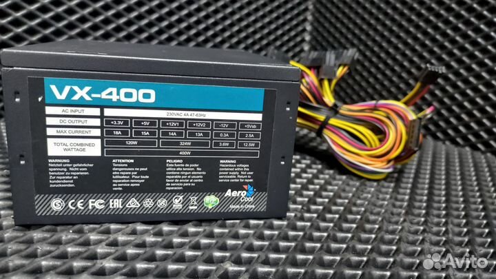 Блок питания AeroCool VX400
