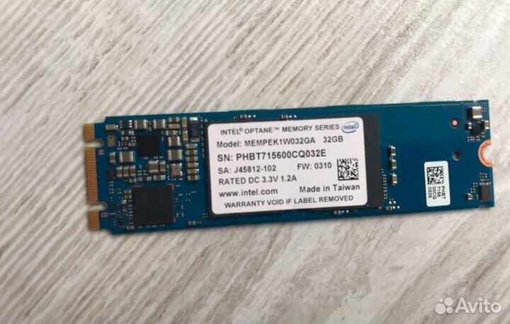 Ssd m2 intel 32gb
