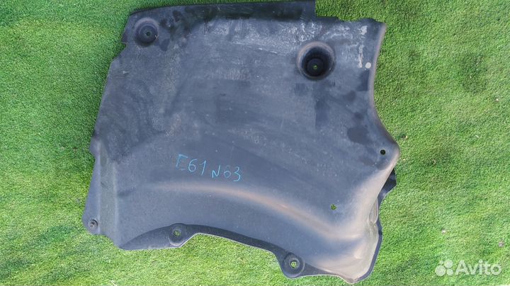 Защита днища кузова задняя Bmw 5 Series E61 N52