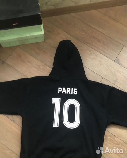 Худи balenciaga paris soccer