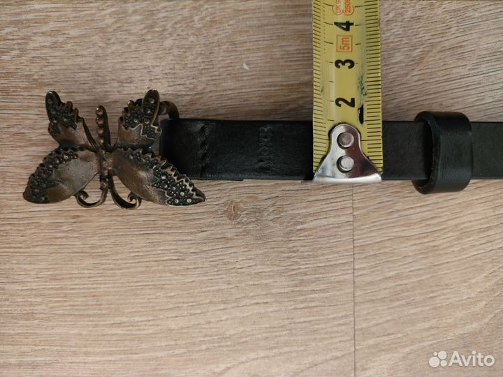 Ремень женский натуральная кожа бу