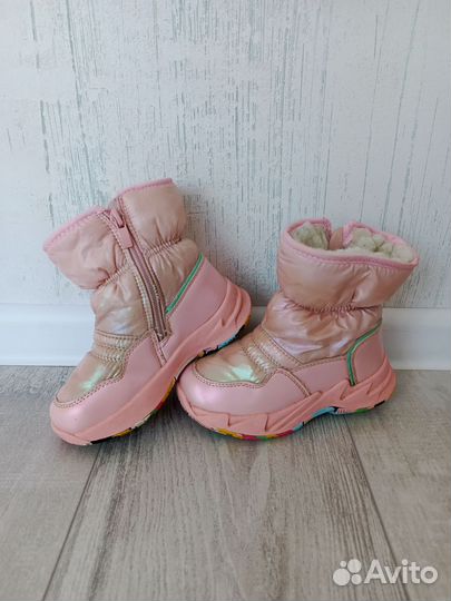 Ботинки зимние для девочки 27 размер