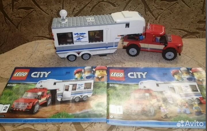 Конструктор lego City 60182 Пикап и трейлер