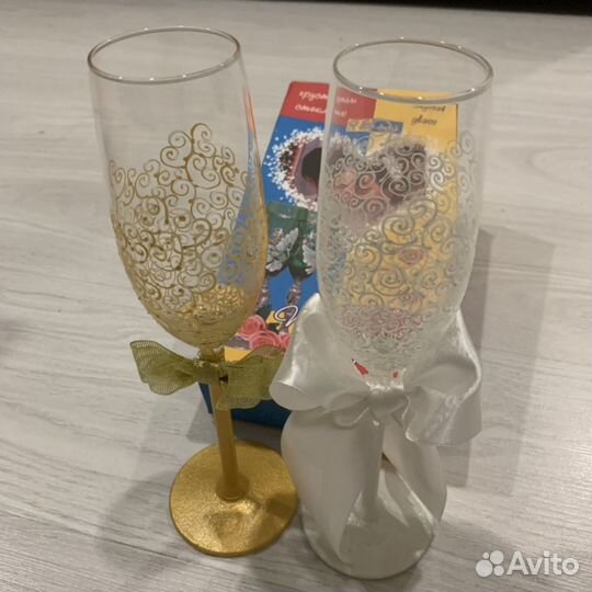 Бокалы свадебные