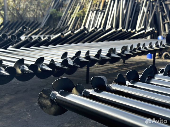 Фундамент на винтовых сваях