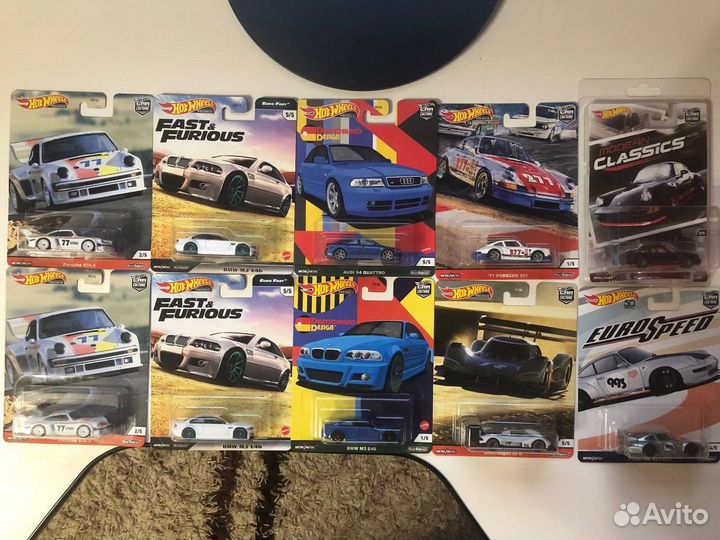 Hot Wheels Premium Немцы (BMW, Porsche, Audi)