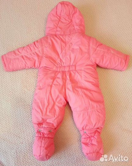 Комбинезон- трансформер для девочки 68