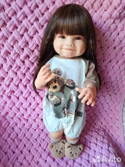 Кукла Реборн Новая, 55 см