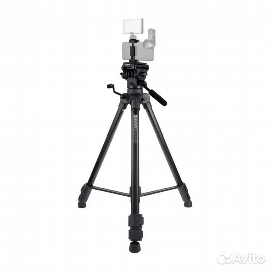 Benro T980EX+MH2N штатив c видеоголовой и держателем для смартфона