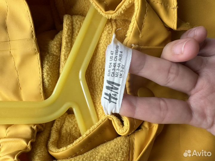 Дождевик детский hm 104