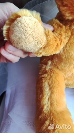 Мягкая игрушка жёлтый Мишка новый